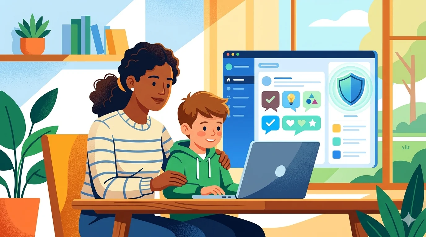 Profanity filter setup for child-safe browsing
